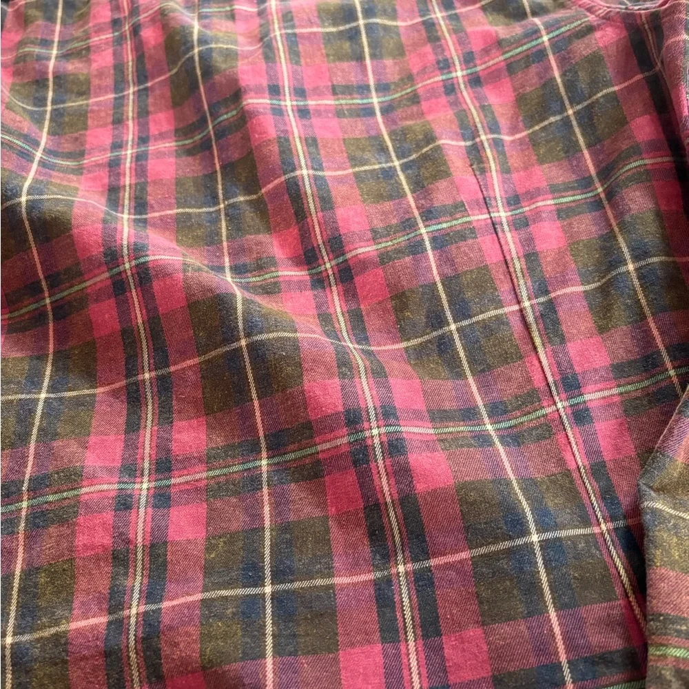 ASOS Men's Medium Red Black Plaid Flannel Shirt - Picture 8 of 8